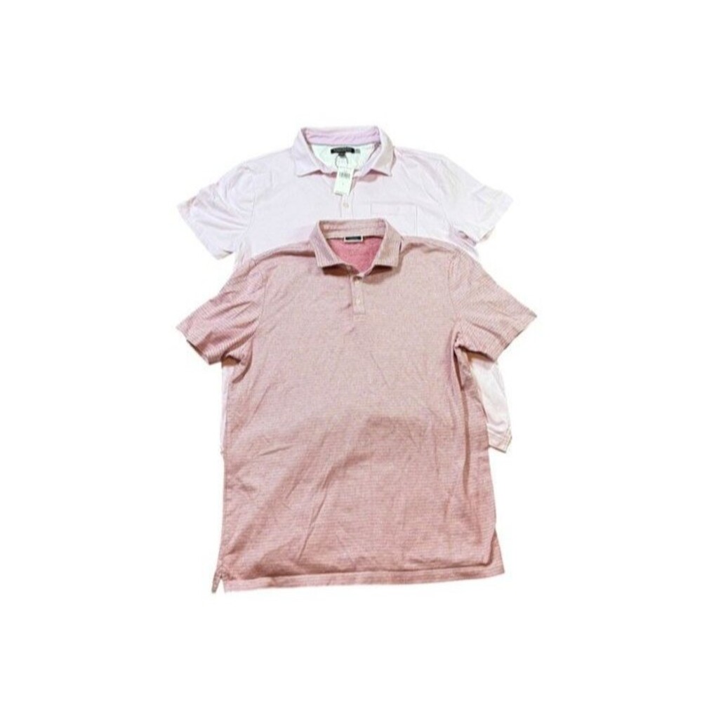 Banana Republic Polo Shirt Performance Pique Charles Tyrwhitt Lot Men Size Large